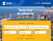 Tablet Screenshot of lotyalicante.pl